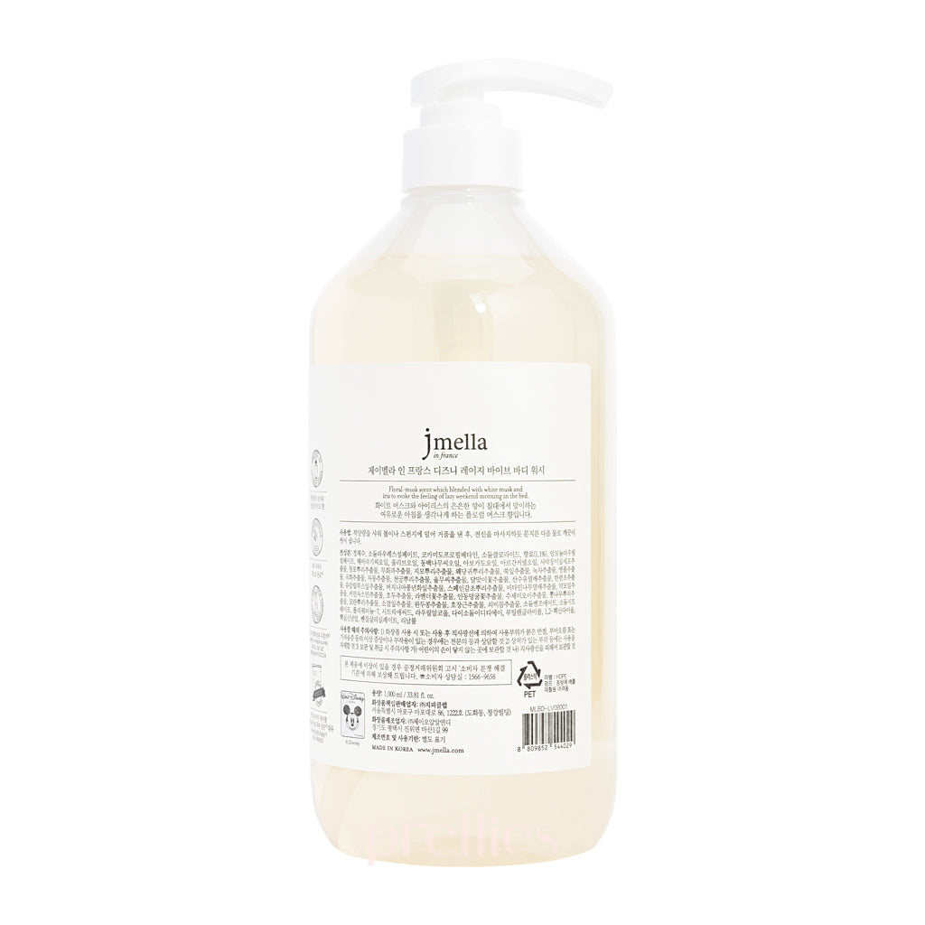 JMella Disney Body Wash - 03 Lazy Vibes 1000ml | Gentle Moisturizing Shower Gel for Kids & Adults | Perfect for Relaxing Bath Time & Family Use