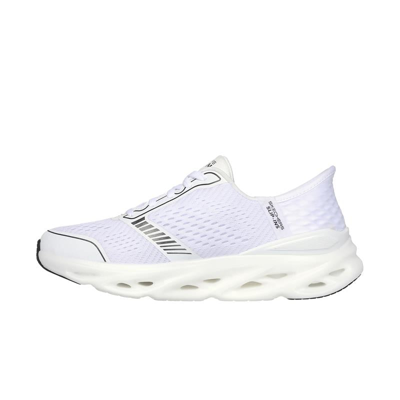 SLIP INS Running Shoes - GO RUN SWIRL TECH SPEED Lightweight Athletic Sneakers for Men & Women - 129505/WBK - Perfect for Jogging, Gym Workouts & Daily Wear