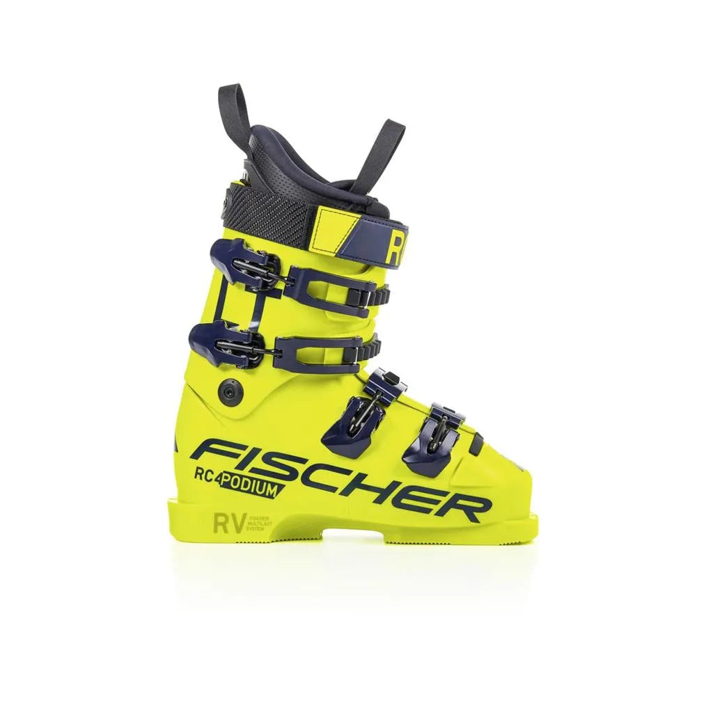 Fischer RC4 Podium LT 90 Junior Ski Boots 2026 - High-Performance Alpine Ski Boots for Kids & Youth - Perfect for Racing, Training & All-Mountain Skiing