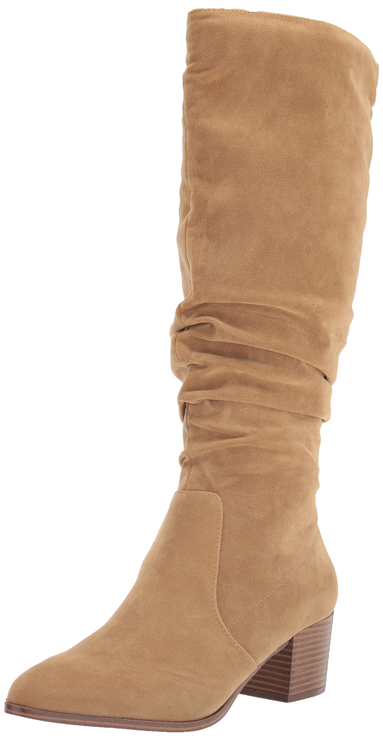 Amazon Essentials Women's Tall Block Heel Boots - Comfortable Ankle Booties for Work, Dress & Casual Wear | Water-Resistant & Slip-Resistant Sole | Perfect for Office, Date Night & Fall Fashion
