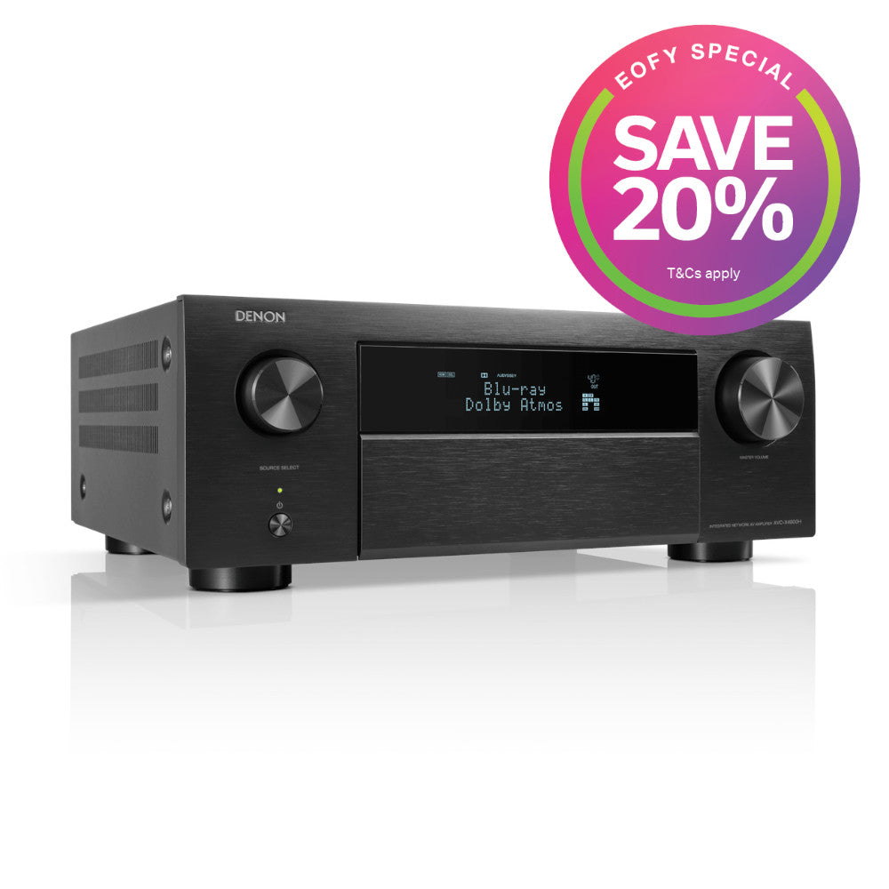 Denon AVC X4800H 9.4 Channel 8K AV Receiver with Dolby Atmos & IMAX Enhanced - Premium Home Theater Audio System for Movies, Music & Gaming