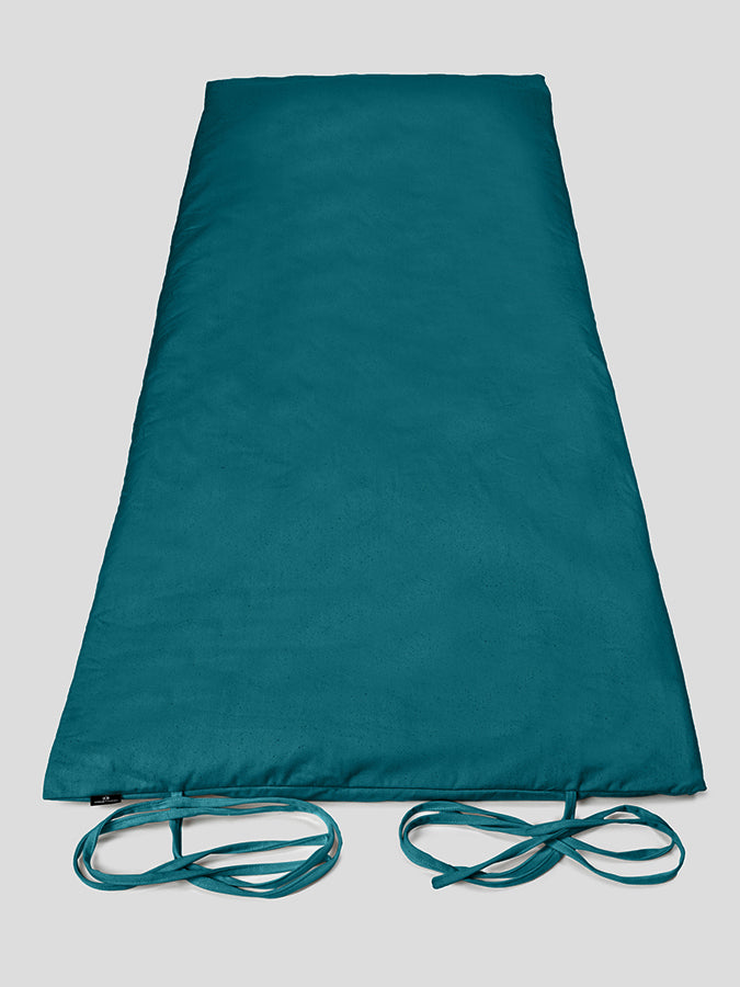 Premium Organic Roll-Up Futon Mat for Yoga & Meditation - Extra Thick & Long for Comfort - Ideal for Yoga Studios, Home Practice & Relaxation Spaces