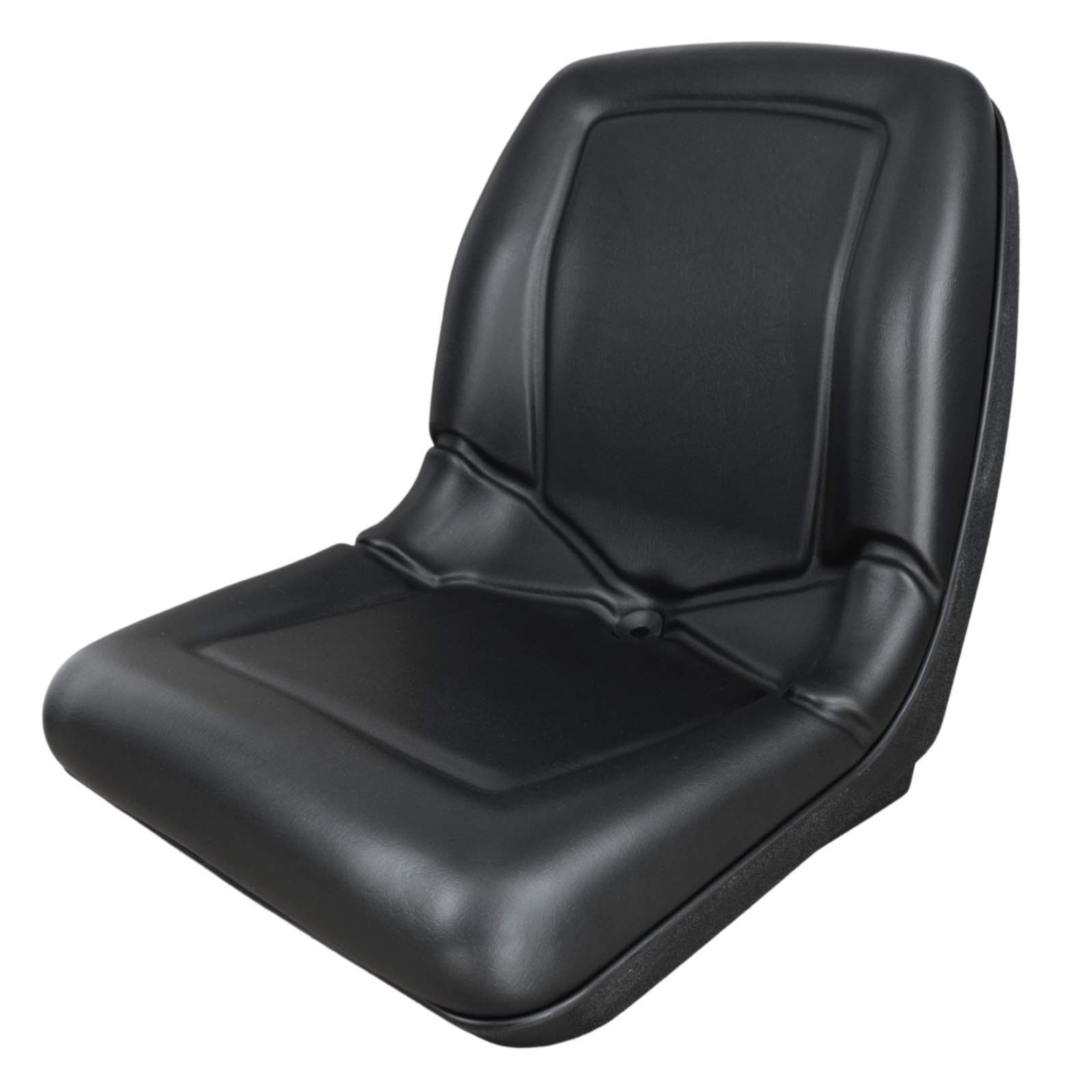 TRAC SEATS Black High Back Tractor Seat for John Deere 1023E 3032E 3038E 3203 Compact Tractors - LVA14488 Replacement Seat | Durable & Comfortable for Farming, Landscaping & Outdoor Work
