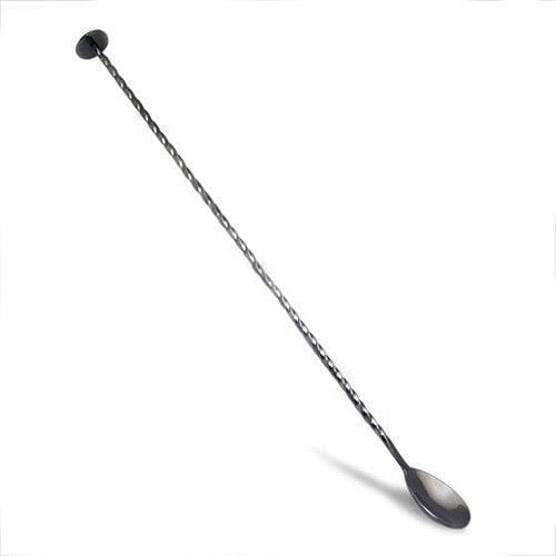 BarConic Disk Bar Spoon 50cm - Professional Stainless Steel Cocktail Mixing Spoon for Bartenders - Perfect for Mixing Drinks, Layering Cocktails, and Home Bar Use