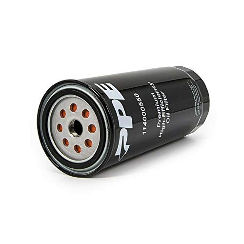 Premium High-Efficiency 5 Micron Oil Filter & PPE Double Deep Spin-On Transmission Filter (Compatible with 2001-2019 Chevy/GMC 6.6L Duramax Diesel LB7 LLY LBZ LMM LML L5P) - Ideal for Heavy-Duty Towing, Off-Roading & Long-Distance Driving