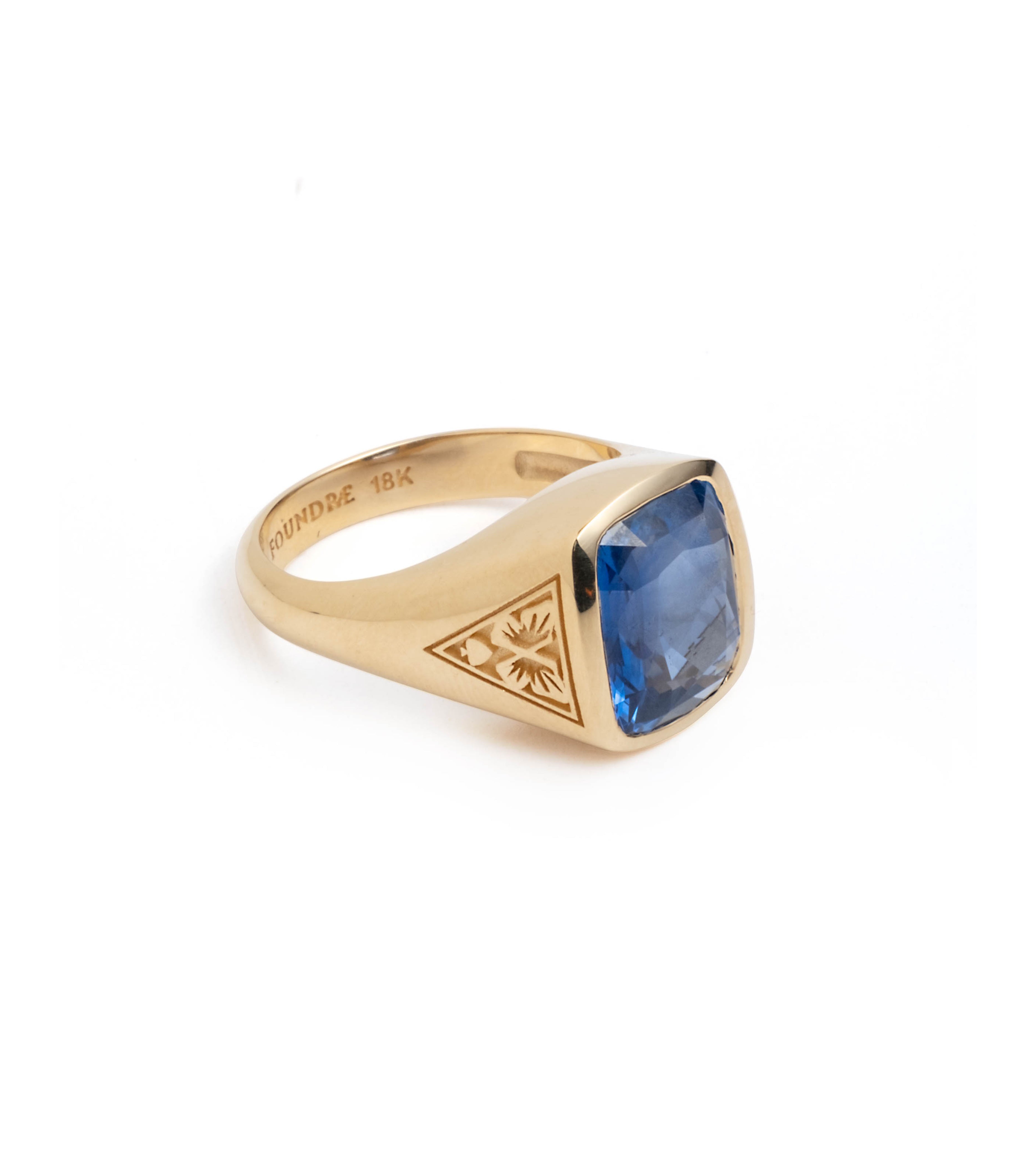 6.43ct Natural Blue Sapphire Ring - Unique Handcrafted Gemstone Jewelry for Women - Perfect for Engagement, Wedding & Special Occasions
