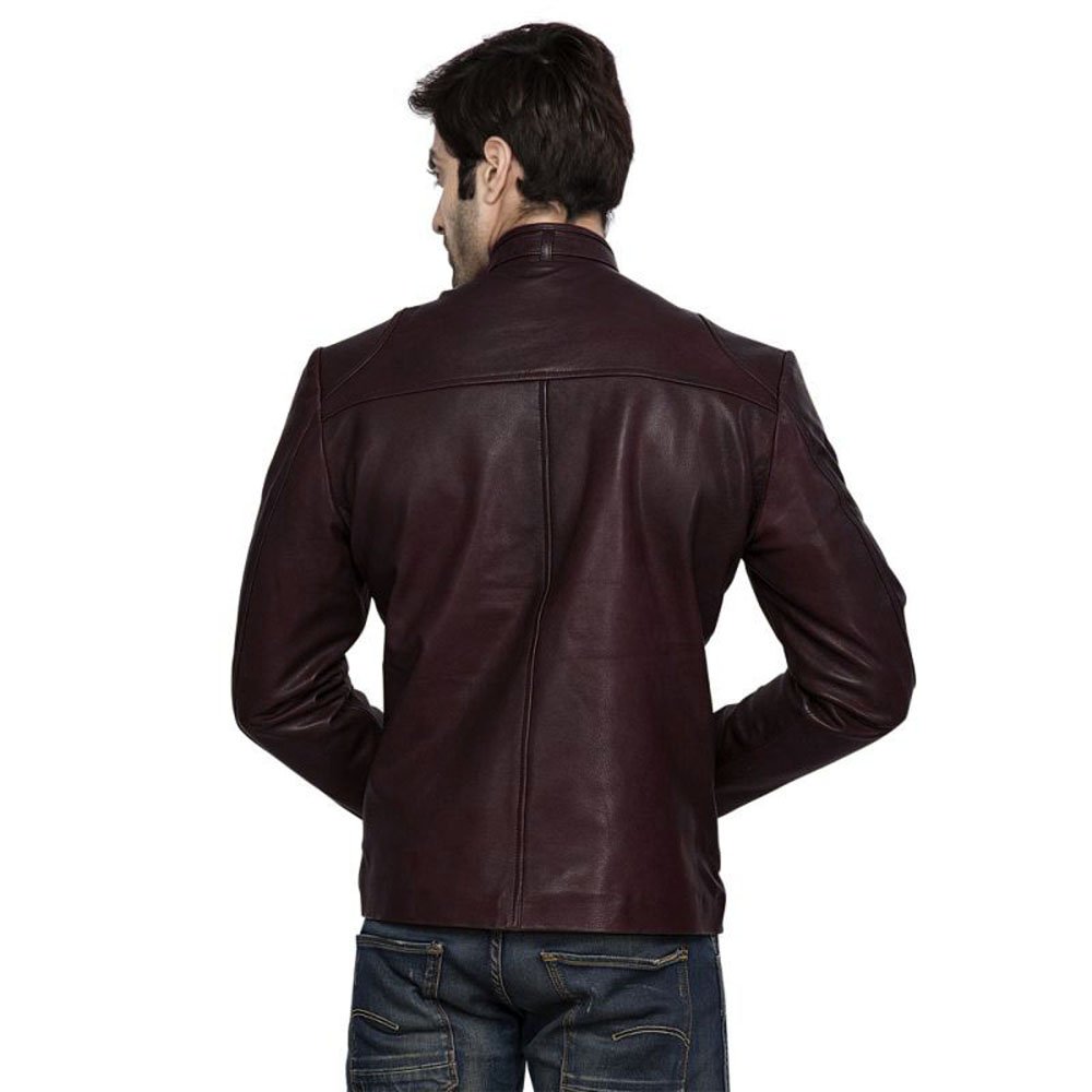 Men's Genuine Lambskin Leather Biker Jacket - Premium Motorcycle Riding Jacket for Men - Durable & Stylish for Casual Wear, Night Out, and Motorcycle Adventures