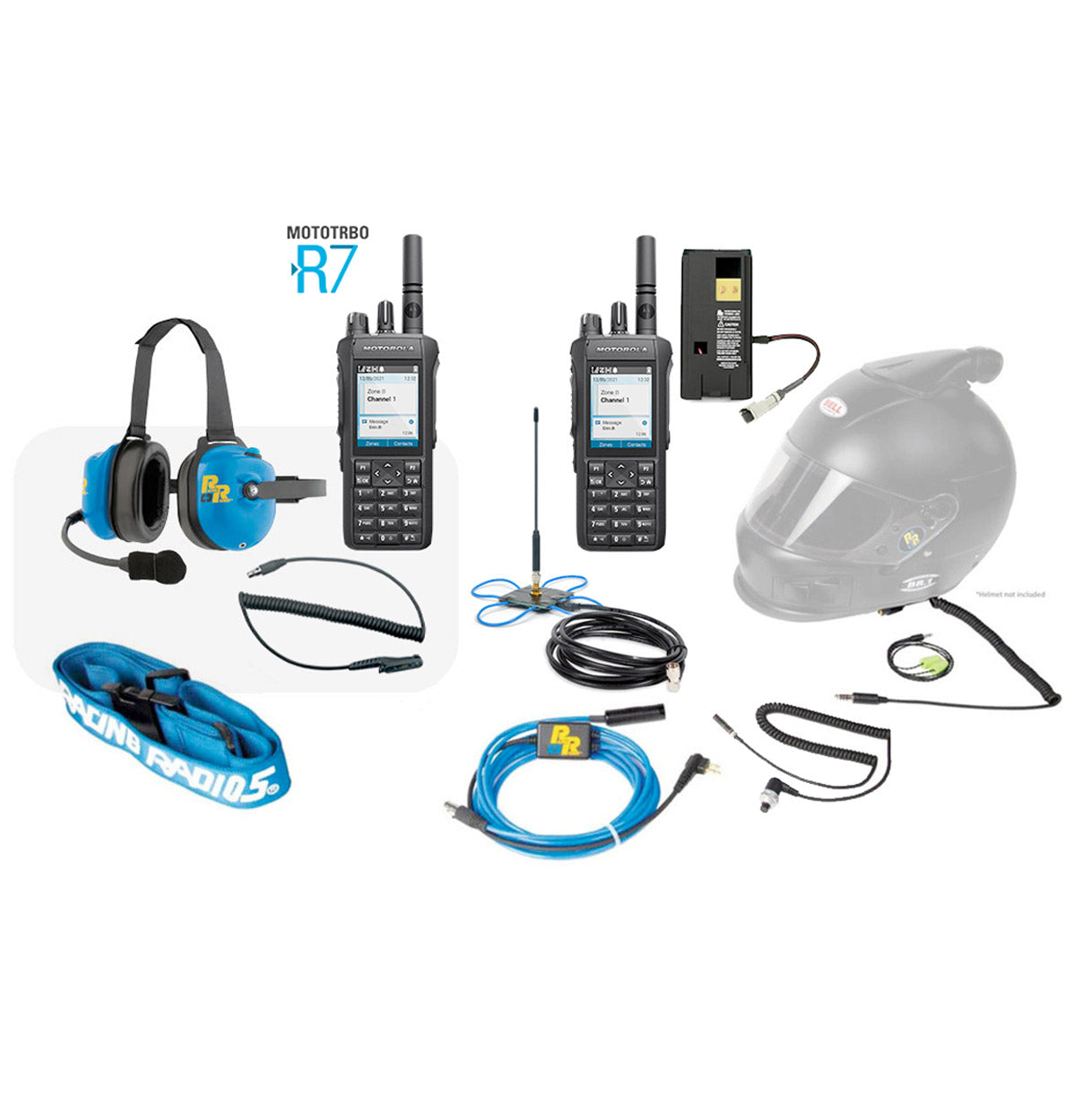 Motorola R7 Digital Long Track Portable Complete System - Ideal for Outdoor Adventures, Camping, and Emergency Communication