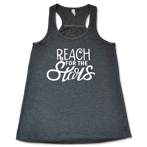 Reach for the Stars T-Shirt - Inspirational Space Themed Graphic Tee for Men & Women - Perfect for Casual Wear, Gifts & Astronomy Lovers