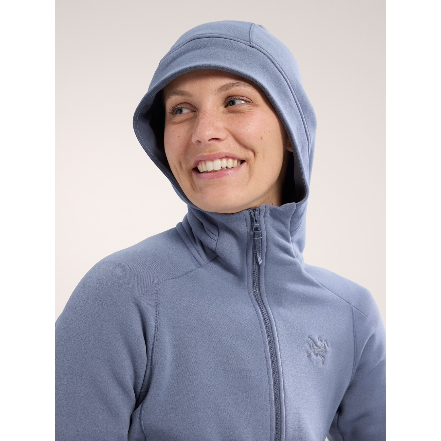 Arc'teryx Women's Kyanite Hoody - Lightweight Fleece Jacket for Hiking, Camping & Outdoor Adventures - Water-Resistant & Breathable Midlayer for Cold Weather