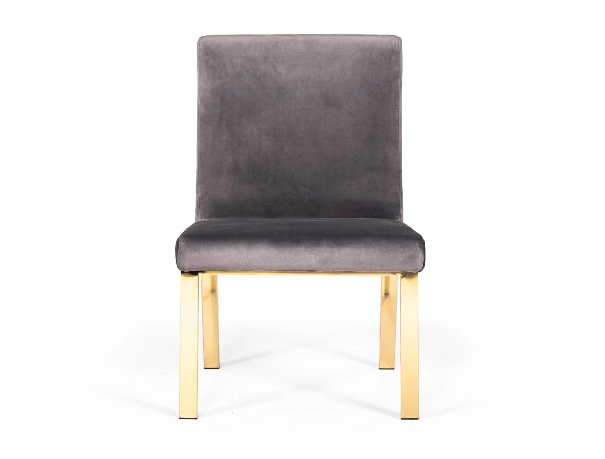 Modern Wooden Dining Chairs Set of 2 - Solid Acacia Wood Kitchen Chairs with Cushion - Sturdy & Comfortable for Dining Room, Kitchen, Breakfast Nook & Small Spaces