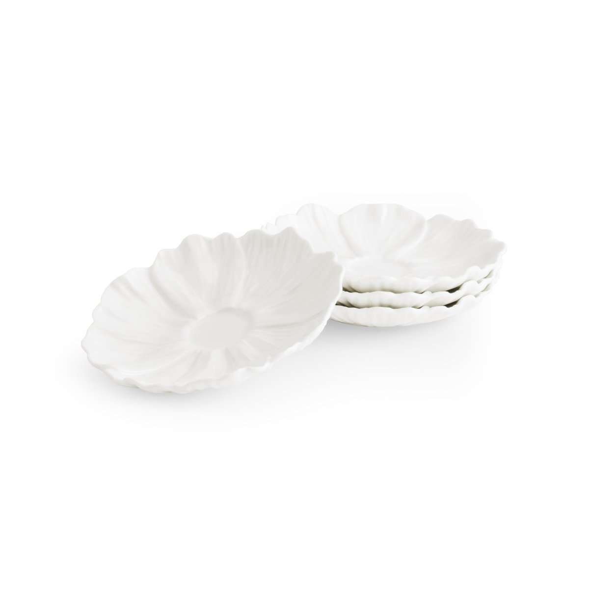 Premium Gardenia Demitasse Set - Elegant Porcelain Espresso Cups & Saucers for Afternoon Tea, Coffee, or Dessert - Perfect for Home, Cafe, or Gift Giving