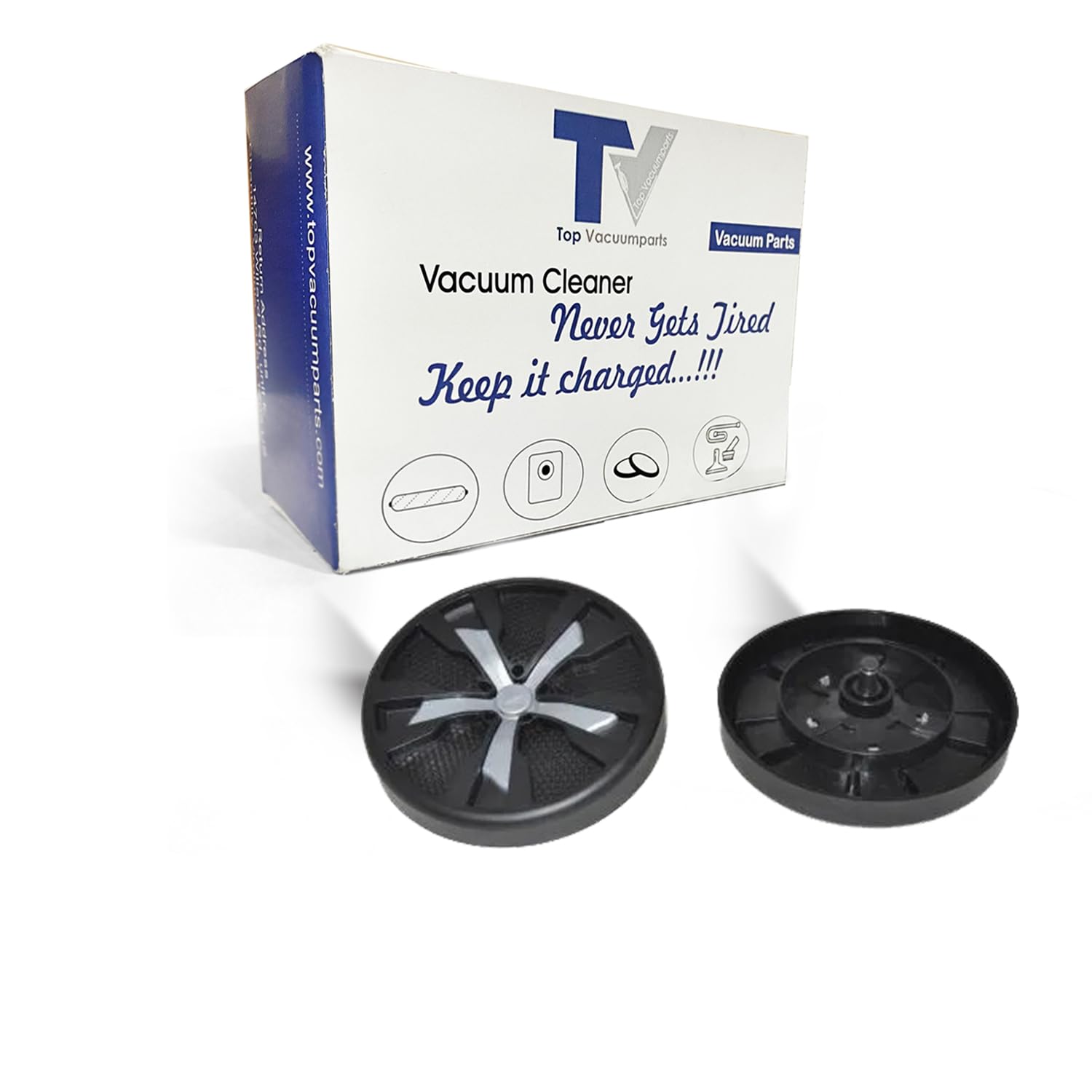 2-Pack Replacement Wheels for Bissell 1584 Proheat Revolution Vacuum Cleaner - Compatible with Part #1606422 - Perfect for Home Cleaning and Maintenance