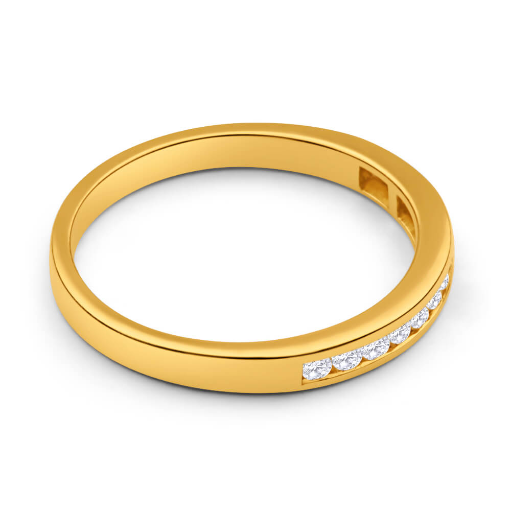 1/4 Carat Flawless Cut 18K Yellow Gold Diamond Engagement Ring for Women - Perfect for Proposals, Anniversaries & Special Occasions