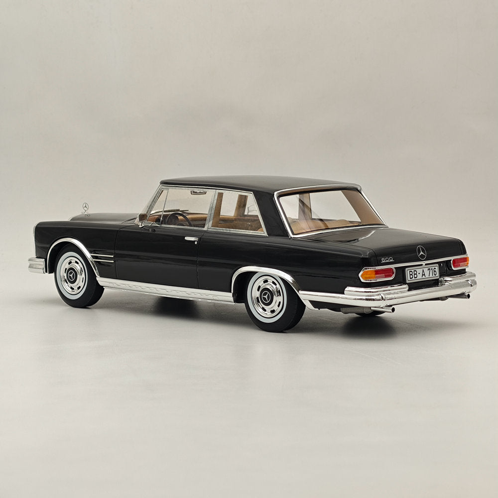 1:18 Scale Mercedes Benz 600 W100 Nallinger Coupe 1965 Diecast Model Car - CMF18160 Collectible Resin Vehicle for Display & Gifts - Perfect for Car Enthusiasts, Model Collectors, and Home/Office Decoration