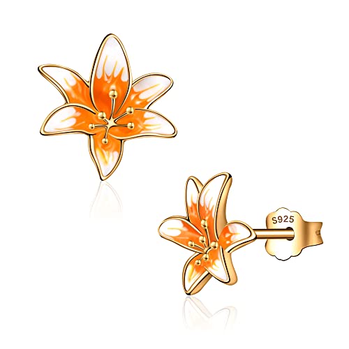 4# Flower Stud Earrings