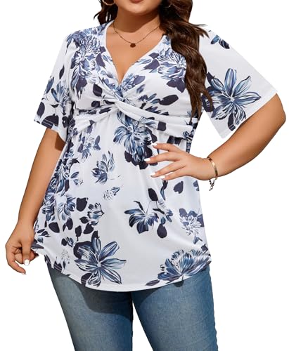 White Black Floral