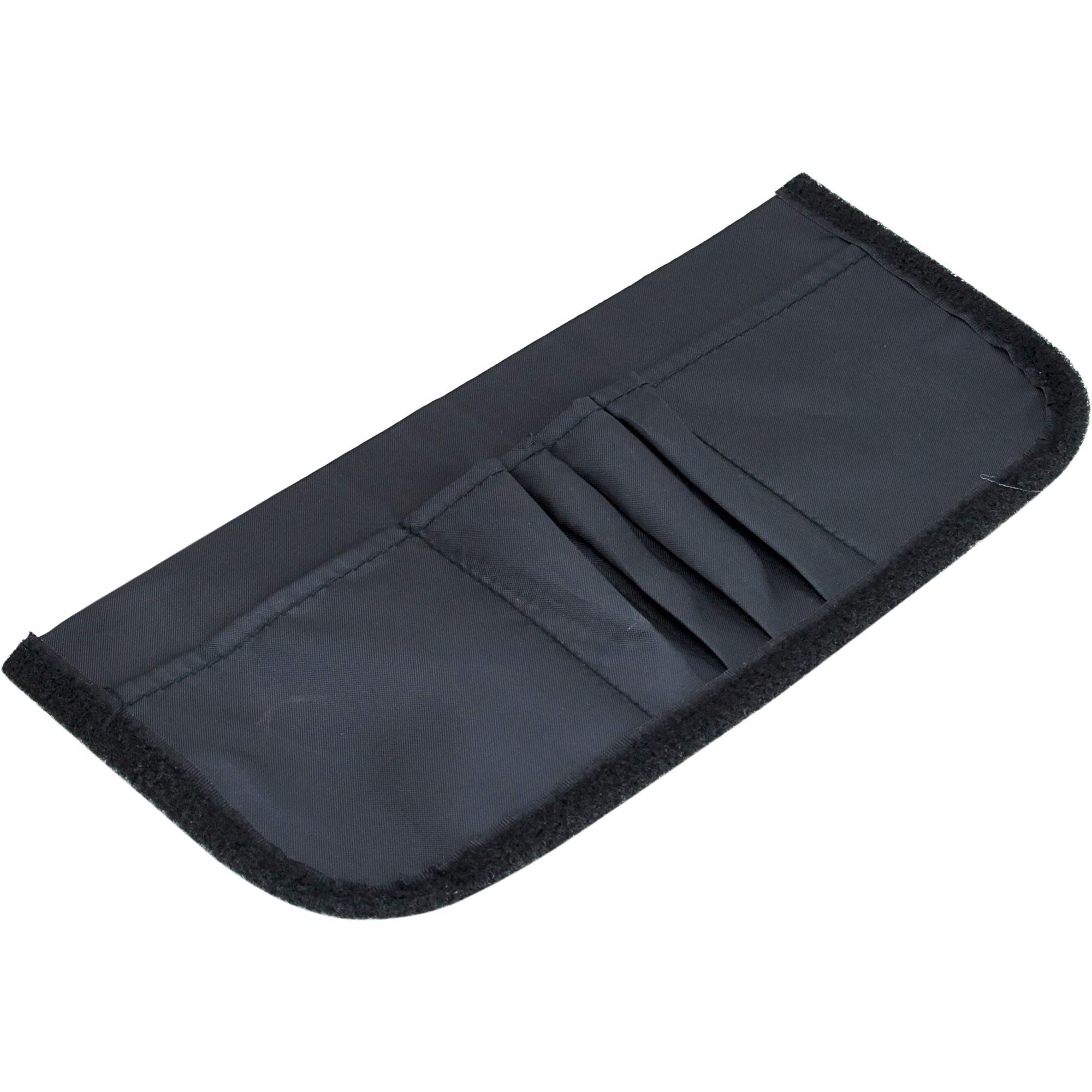Ver Beauty Soft Sided Makeup Cosmetic Travel Case - Waterproof Nylon Toiletry Bag Organizer with Multiple Pockets for Cosmetics, Brushes & Skincare (Black) - Perfect for Travel, Gym & Daily Use