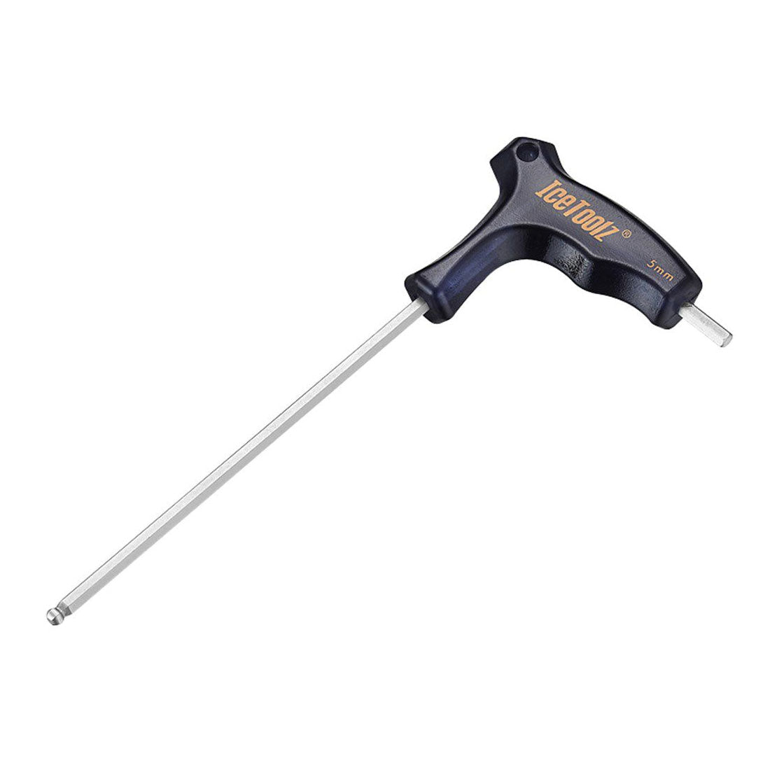 IceToolz 5mm Hex Allen Key with Ball End - Perfect for Bicycle Repair, Motorcycle Maintenance, and DIY Projects