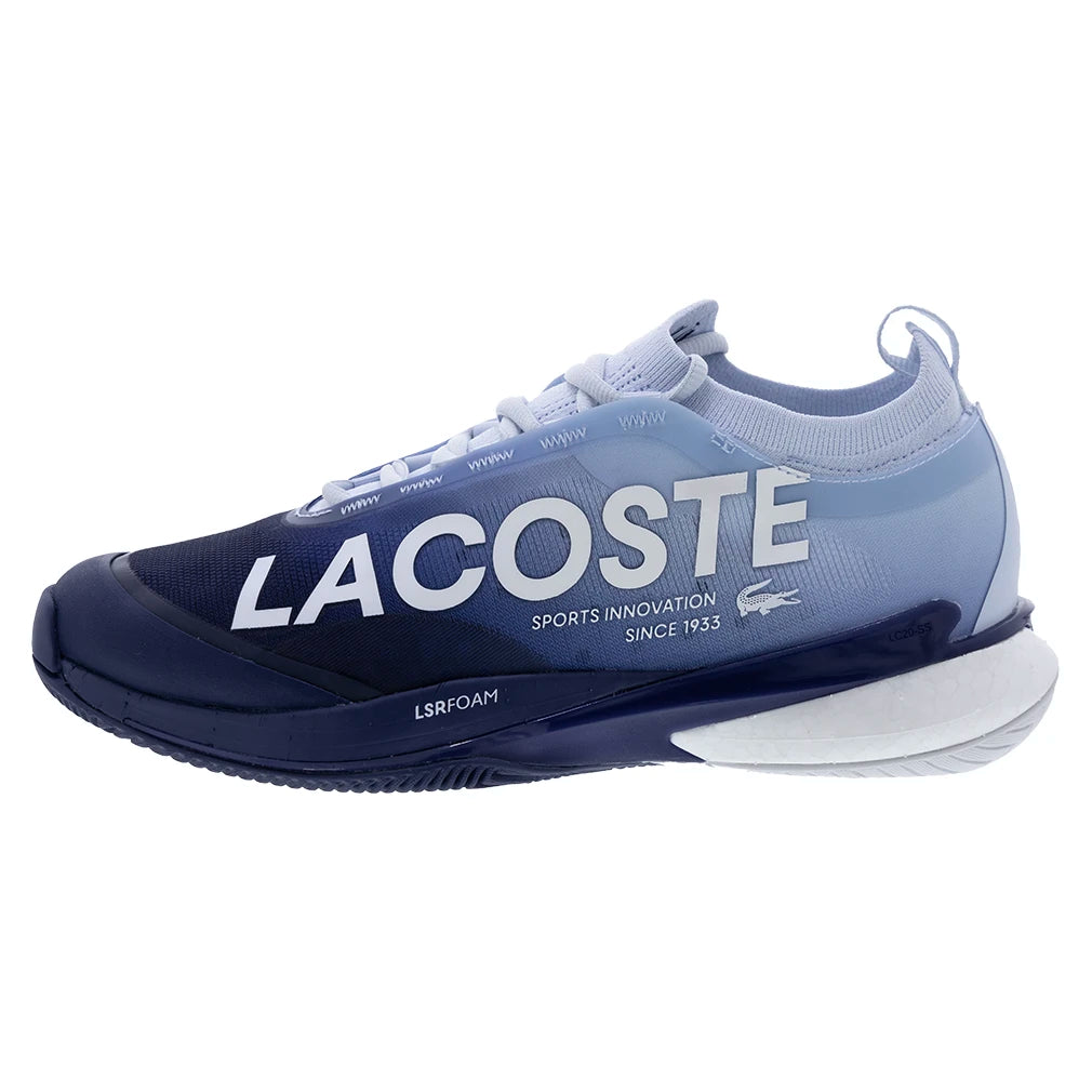Men's AG LT25 Lite Tennis Shoes - Light Blue & Dark Blue | Lightweight & Breathable for Court Performance & Casual Wear