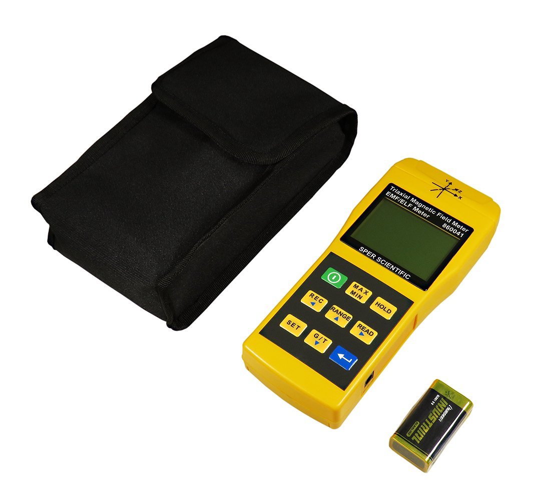 3 Axis EMF Meter - Digital Electromagnetic Field Detector for Ghost Hunting, Home & Office Safety | Perfect for Paranormal Investigations, EMF Radiation Testing & Electrical Fault Detection
