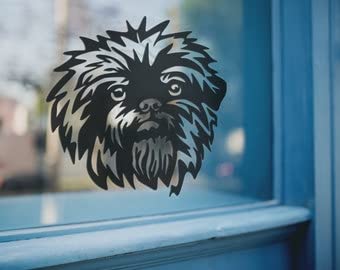 Affenpinscher Dog Lover Vinyl Decal Sticker - Waterproof Car, Truck, Window, Wall & Laptop Decoration - Perfect for Pet Owners & Smooth Surfaces - Great Gift for Dog Lovers & Home Decor