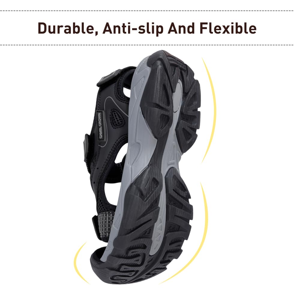CAMEL CROWN Women's Waterproof Hiking Sandals for Outdoor Trekking & Beach
