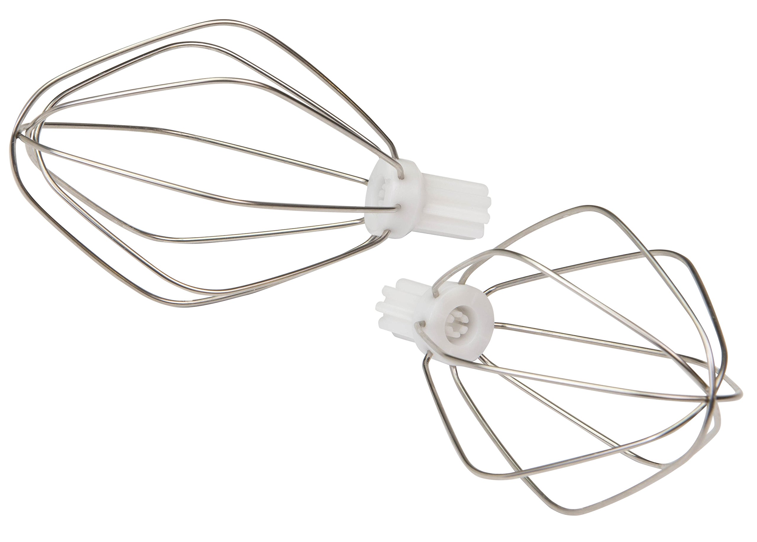 Bosch Universal Mixer Wire Whips Set of 2 - Stainless Steel Whisk Attachments for Baking, Mixing & Whipping - Perfect for Cakes, Cookies & Creams