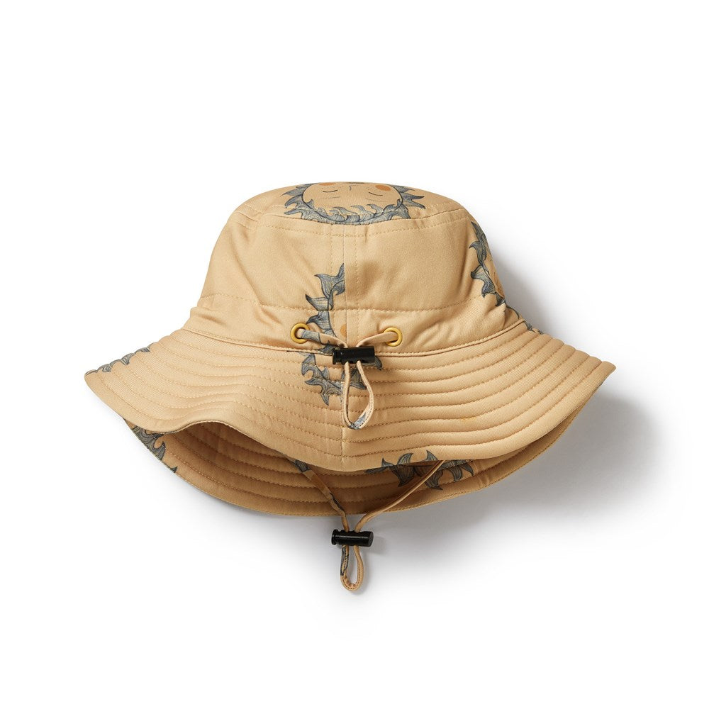 Shine On Me Swim Sun Hat - UPF 50+ Wide Brim Beach Hat for Women, Waterproof & Lightweight for Swimming, Pool, and Summer Outdoor Activities