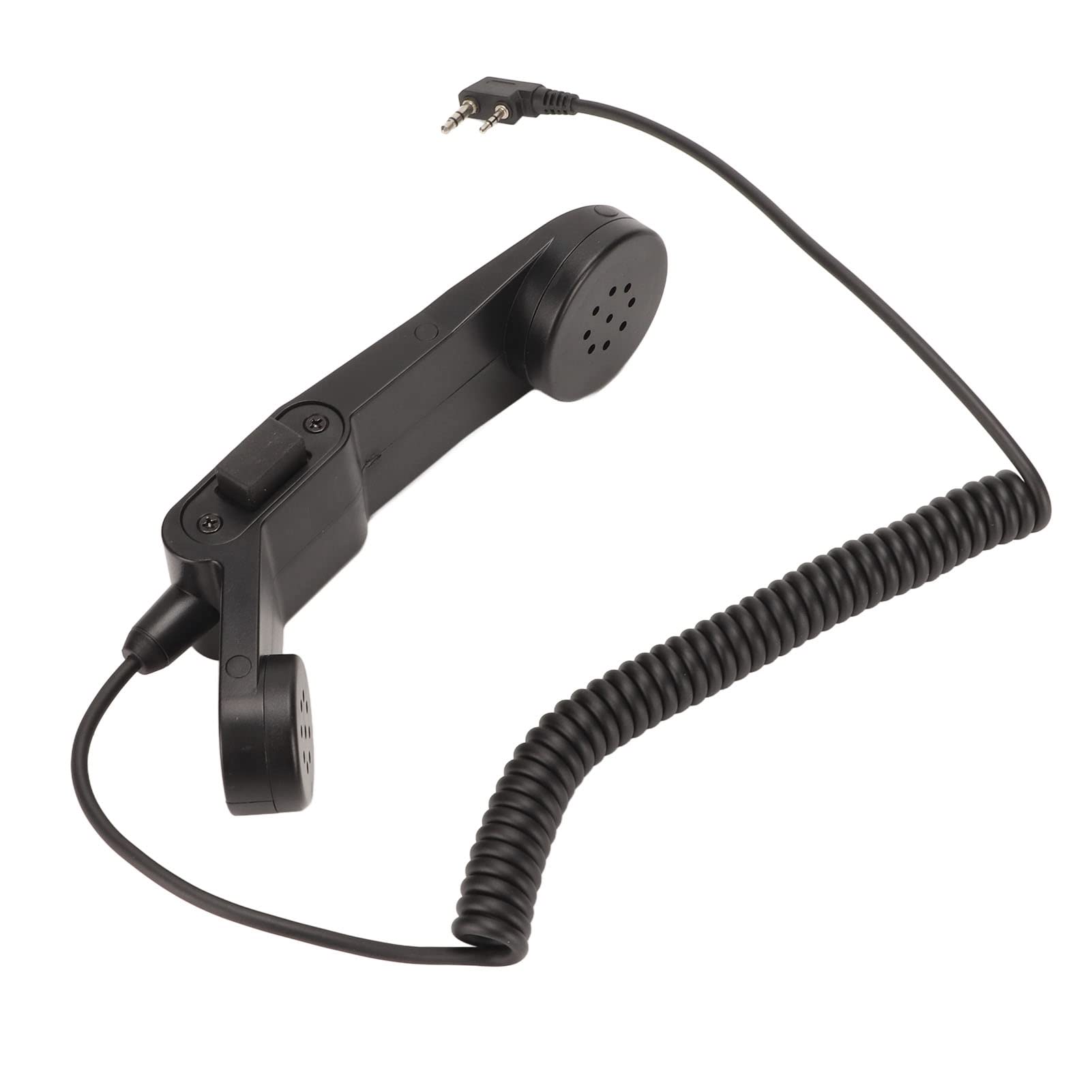 Professional Z117 Handheld Speaker Microphone with PTT Button - Compatible with BaoFeng UV-5R/UV-6R/UV-82HX/DM-5R, Kenwood & HYT Two-Way Radios - Ideal for Outdoor Adventures, Security Work & Emergency Communication