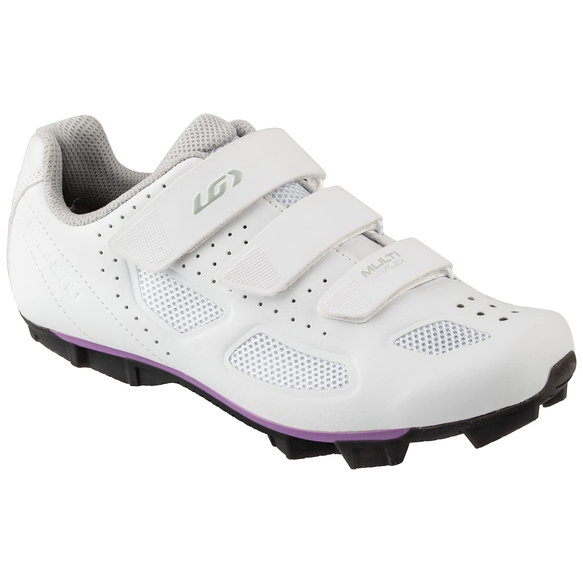 Louis Garneau Women's Multi Air Flex II Running Shoes - White Size 38 | Lightweight & Breathable for Road Running, Gym Workouts & Casual Wear