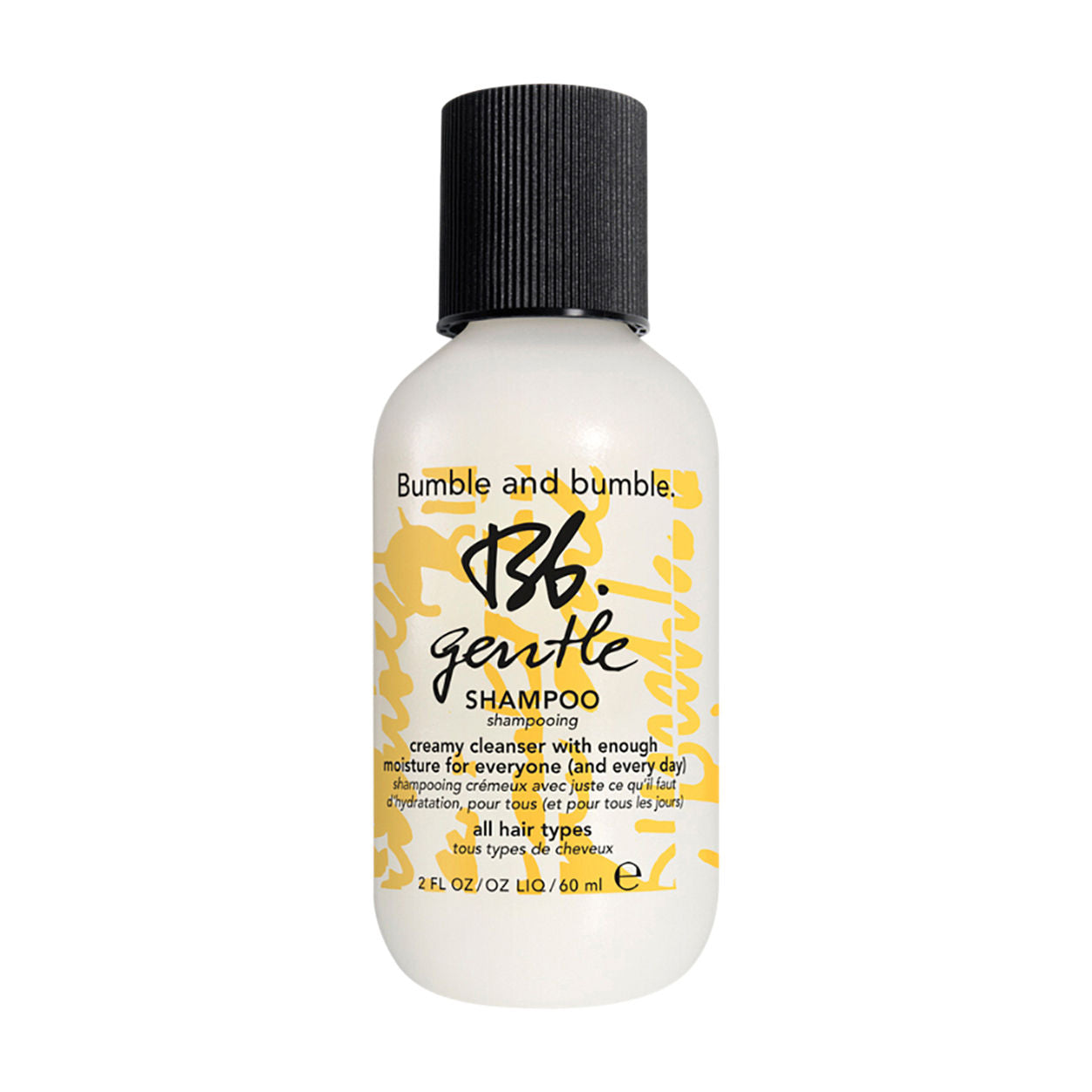 Bumble and Bumble Gentle Shampoo for Dry & Damaged Hair - Sulfate-Free Daily Cleanser with Natural Oils - Perfect for Color-Treated & Sensitive Scalp Care at Home or Salon Use