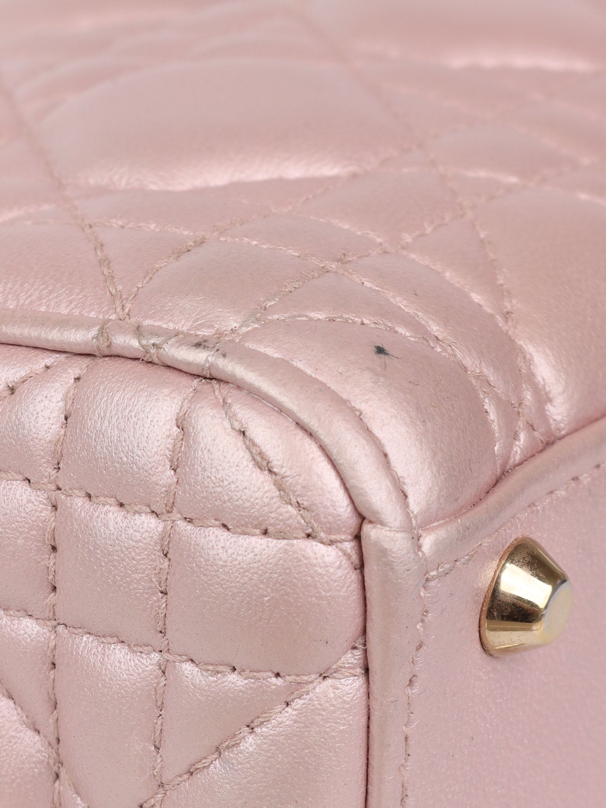 Dior Lotus Pearlescent Cannage Mini Lady Dior Handbag - Luxury Designer Crossbody Purse for Women | Perfect for Evening Events, Weddings & Special Occasions