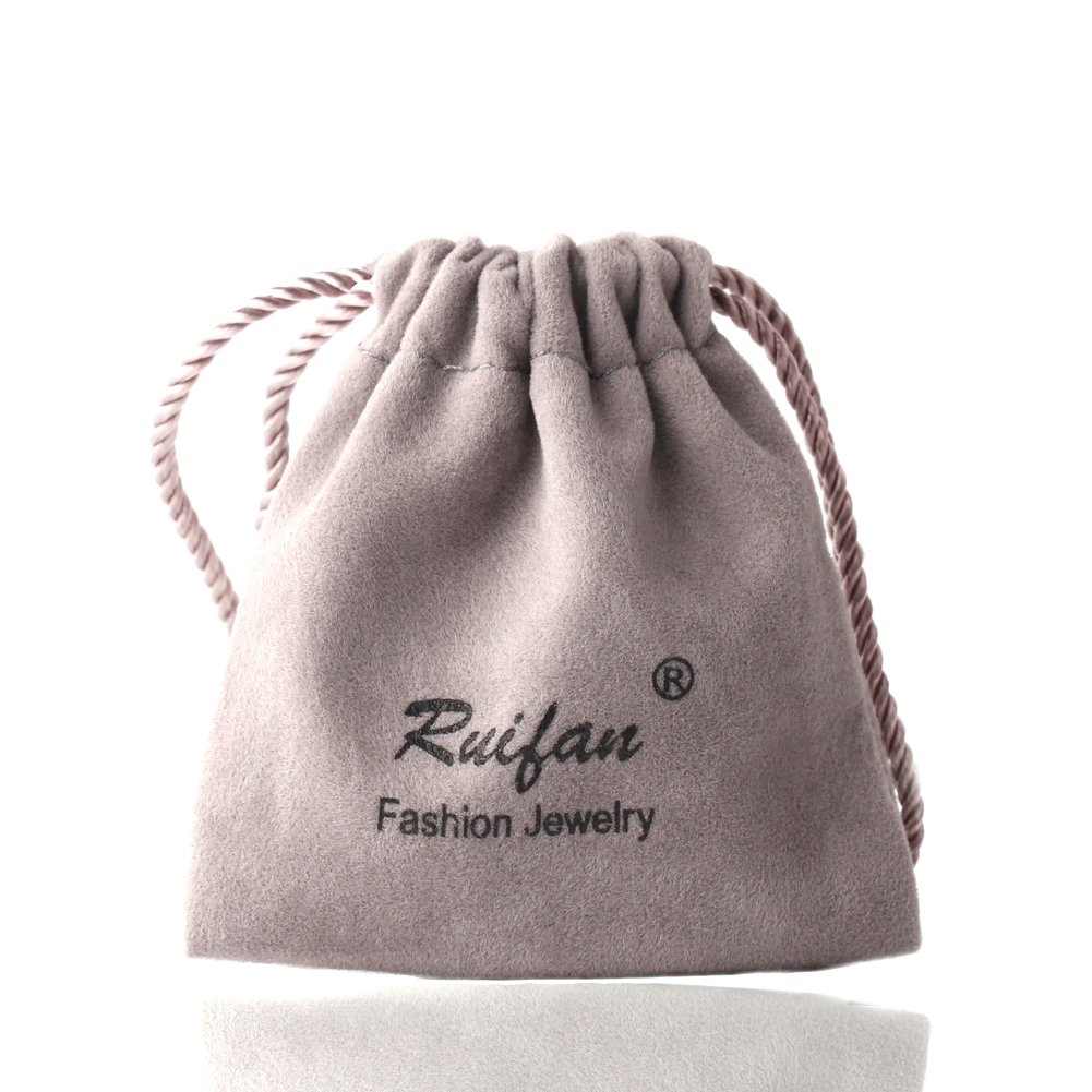 Ruifan Stainless Steel Clip-On Ear Cuffs - Non-Piercing Cartilage Earrings for Women & Men - 6 Piece Set - Perfect for Parties, Weddings & Everyday Fashion Accessories