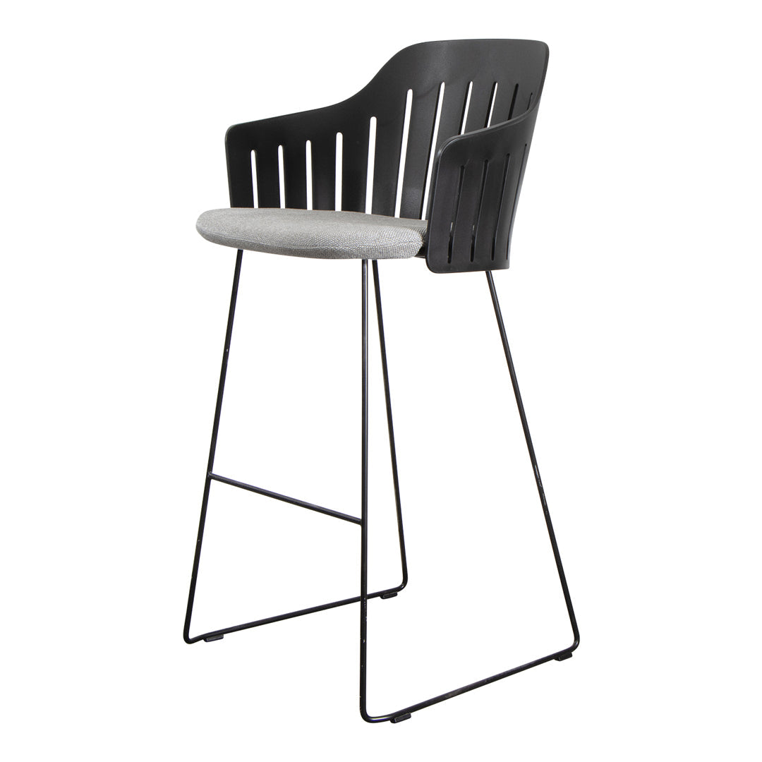 Choice Bar Chair with Sled Base & Seat Cushion - Modern Counter Stool for Kitchen Island, Breakfast Bar & Home Pub - Comfortable Dining & Entertaining