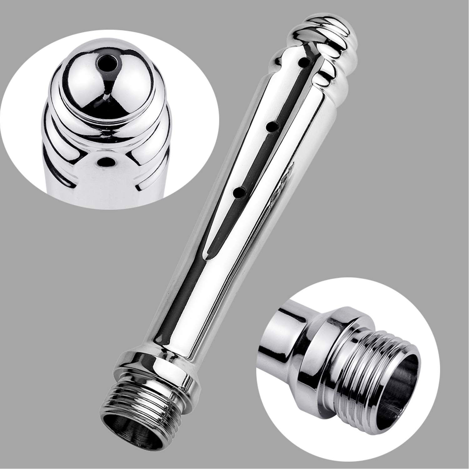 Premium Aluminum Enema Shower Kit - Colon Cleansing System with Nozzle for Home Detox & Hydrotherapy | Perfect for Digestive Health & Wellness Routine