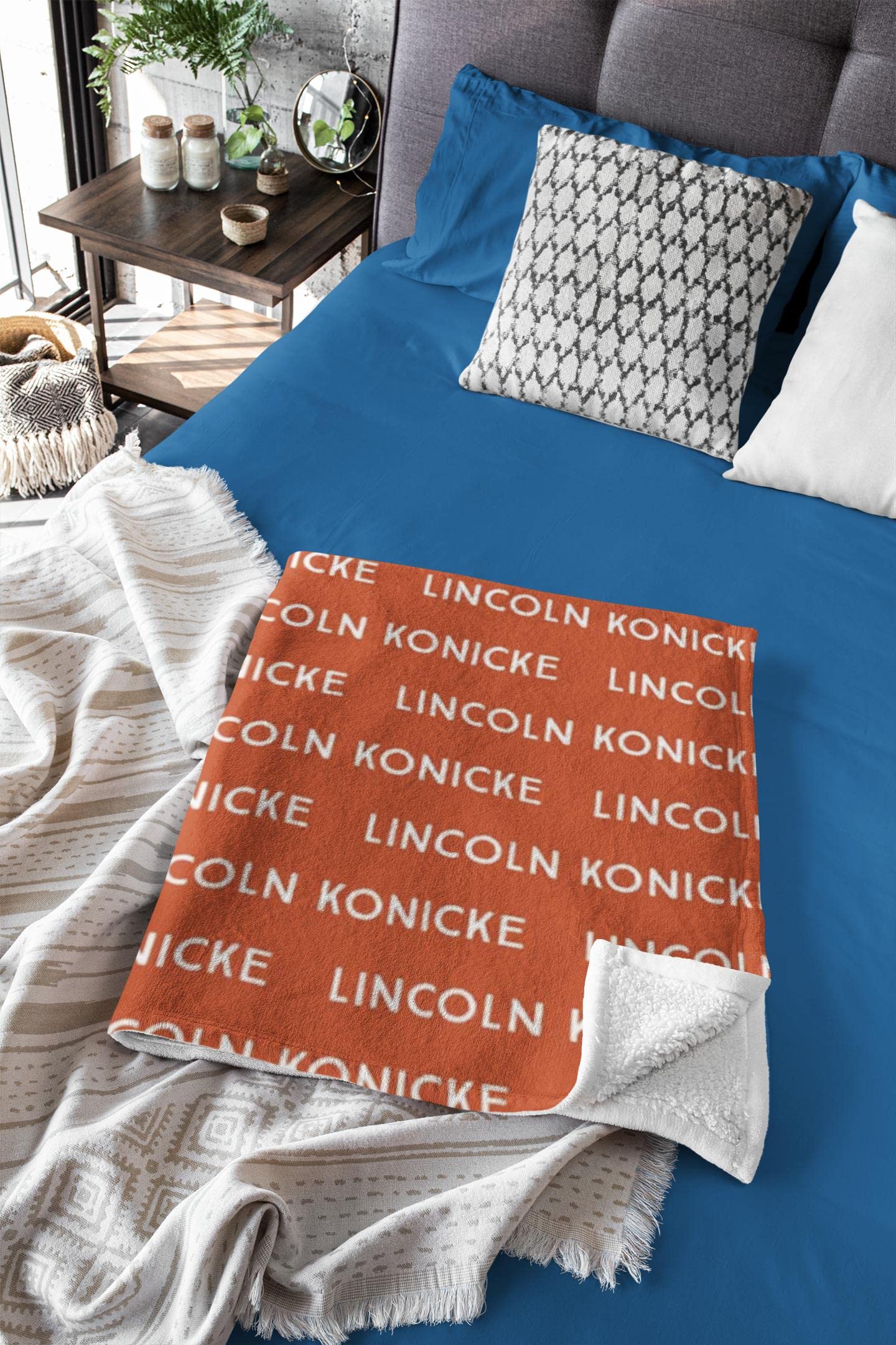 Personalized Baby Blanket with Name - Custom Newborn Swaddle Blanket for Boys & Girls | Soft & Cozy Baby Gift for Showers, Birthdays & Nursery Decor