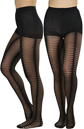 Sheer Crochet Design - Black