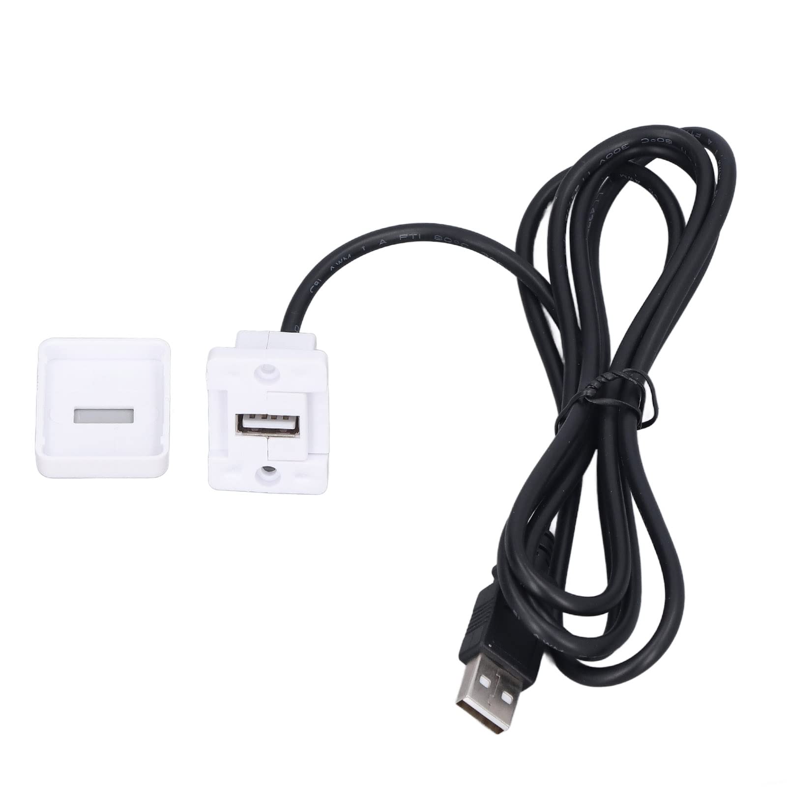 WEYI 6-Port USB Charging Station - Fast Charging USB Hub with Smart IC Technology for iPhone, iPad, Samsung - Compact Power Strip for Bedroom, Dorm, Office & Travel Accessories