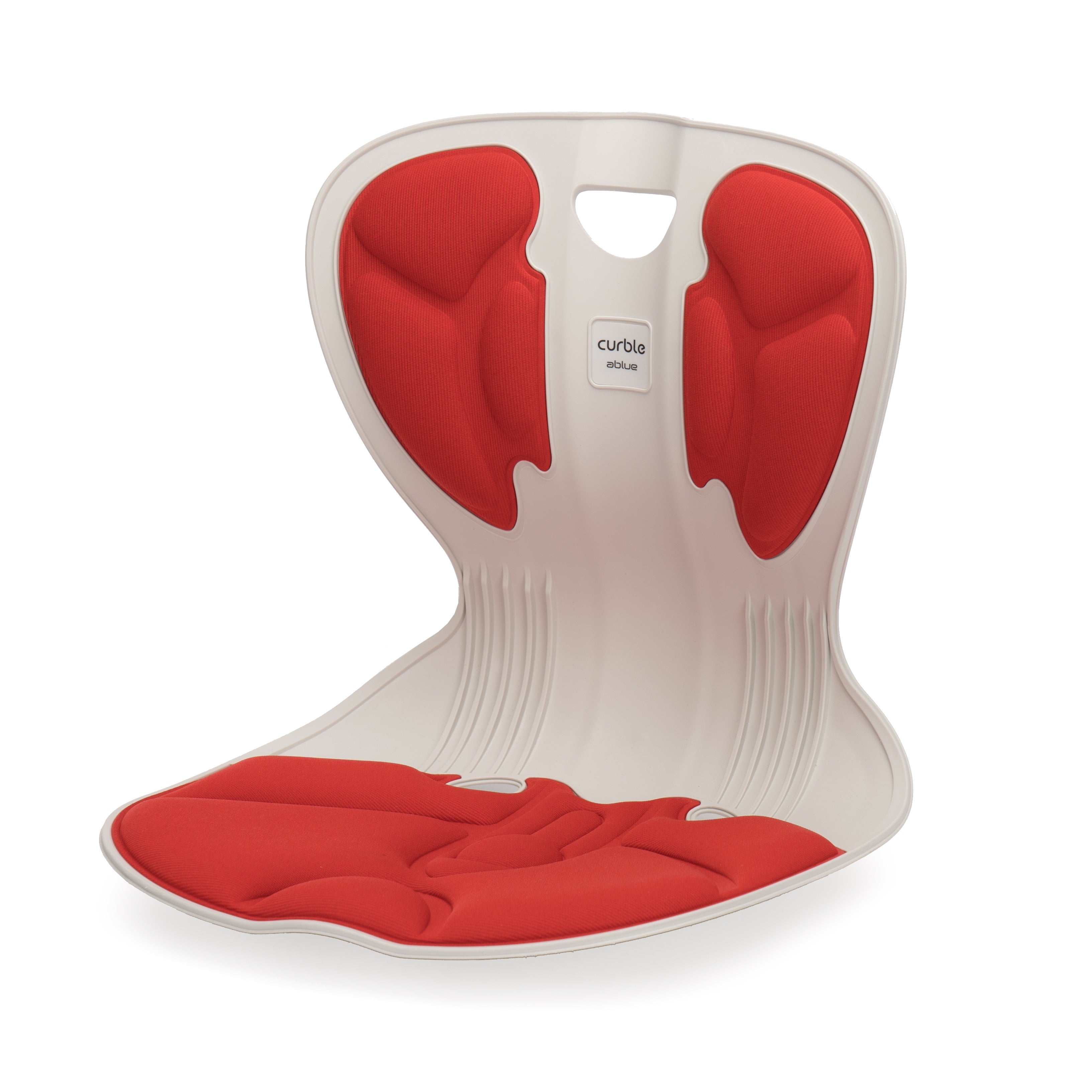 Curble Comfy Posture Corrector Back Support - Ergonomic Lumbar Cushion for Office Chair, Car Seat & Home Use - Improves Sitting Posture & Reduces Back Pain