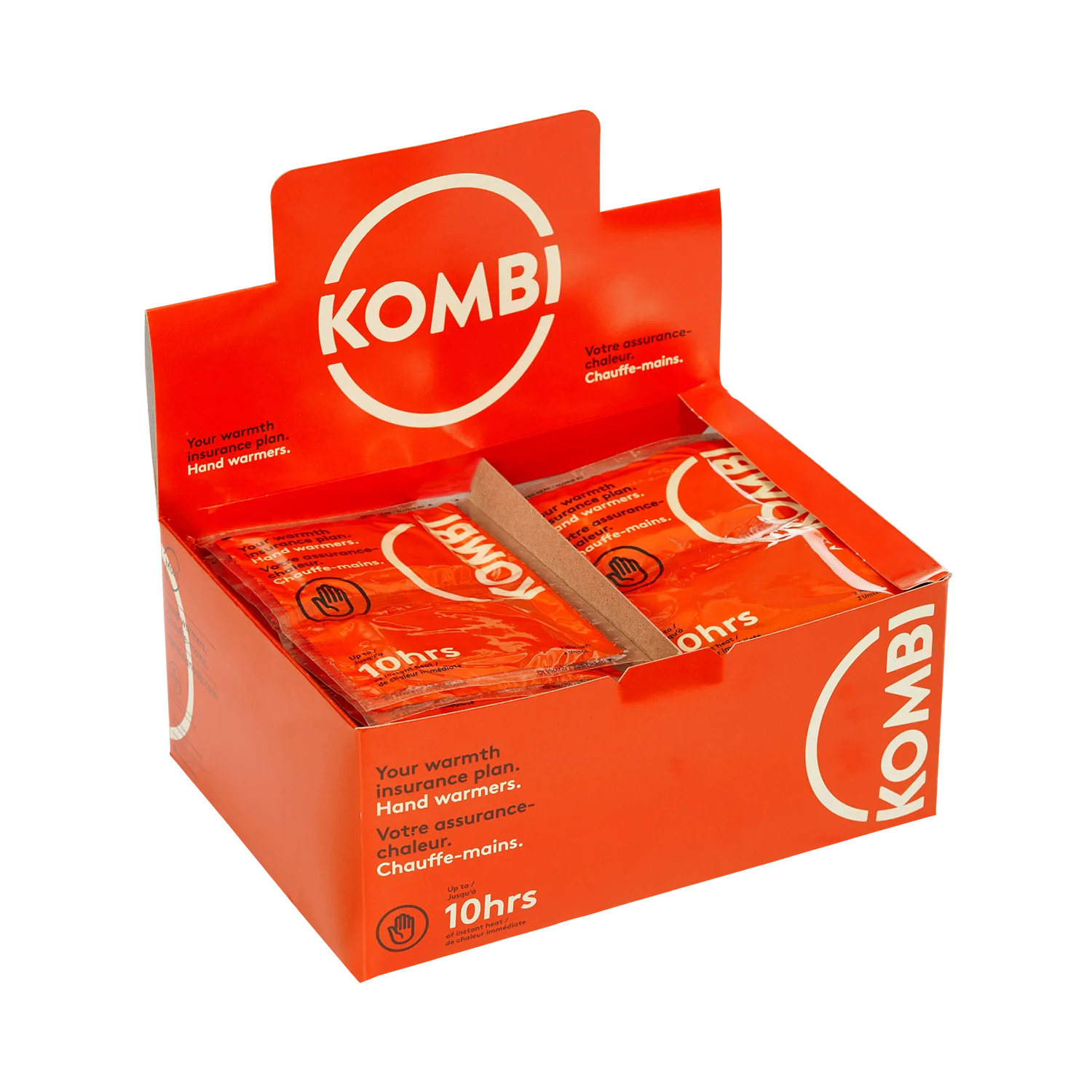Kombi Hand Warmers - Reusable Pocket Warmers for Winter Sports, Hunting & Outdoor Activities | Stay Warm in Cold Weather