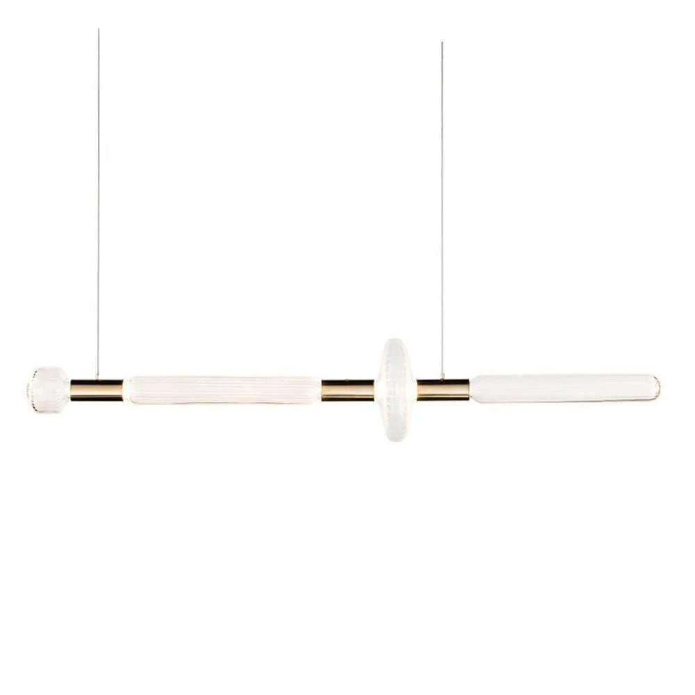 Modern Cipher Pendant Light - Sleek Industrial Style Hanging Lamp for Kitchen Island, Dining Room & Bedroom Decor