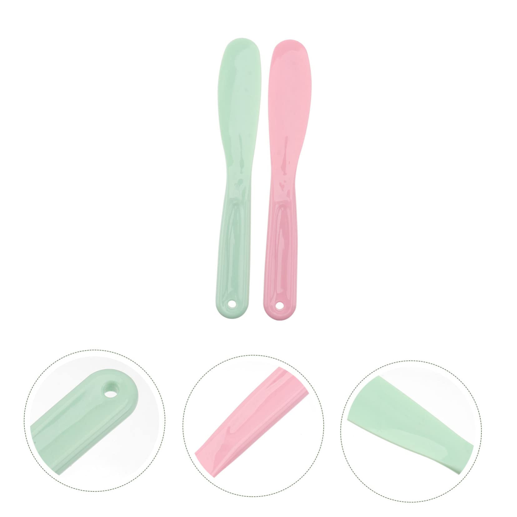 Healeved 9-Piece Cosmetic Spatula Set - Highlighter, Makeup Tint Cream, Mask Wipe & Liquid Product Applicator - Professional Facial Steamer & Mask Tools for Skincare & Makeup Application