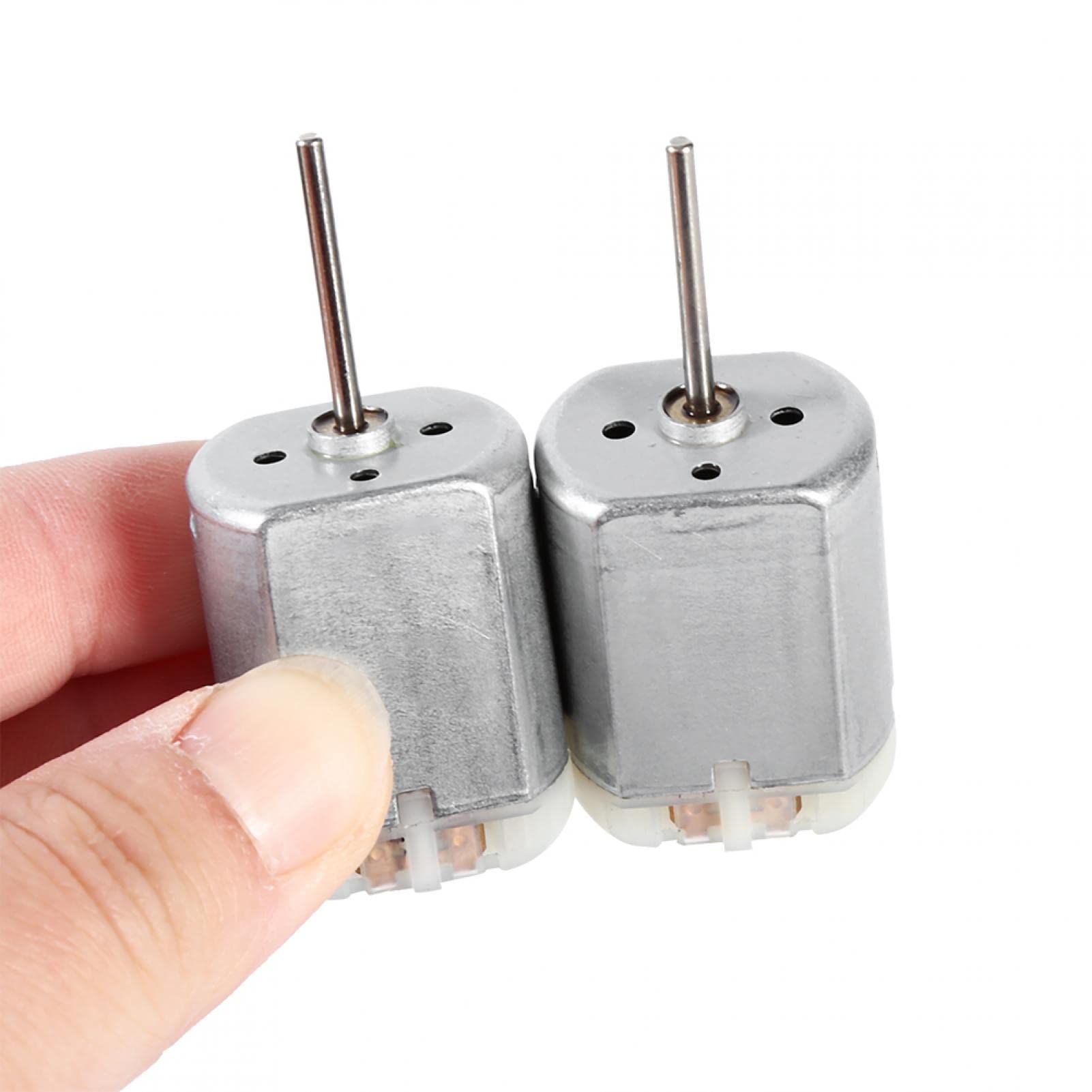 12V DC 22mm Shaft Universal Car Door Lock Actuator Motor - 1 Pair Power Locking Repair Kit for Long Shaft Replacement | Fits Most Vehicles | Ideal for DIY Auto Repair & Door Lock Maintenance