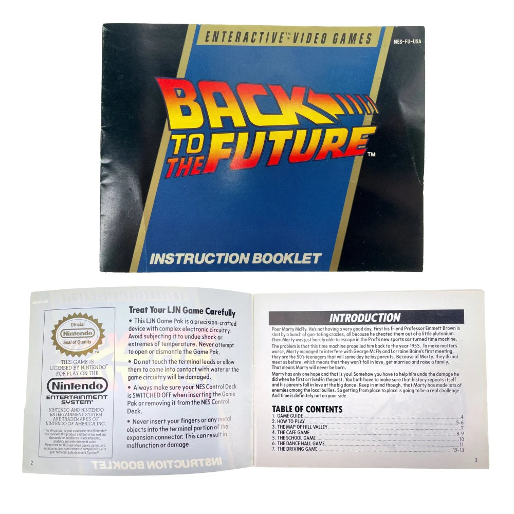 Christopher Lloyd Autographed Back to the Future Nintendo NES Video Game Box with JSA COA - Perfect for Movie Memorabilia Collectors and Retro Gaming Enthusiasts