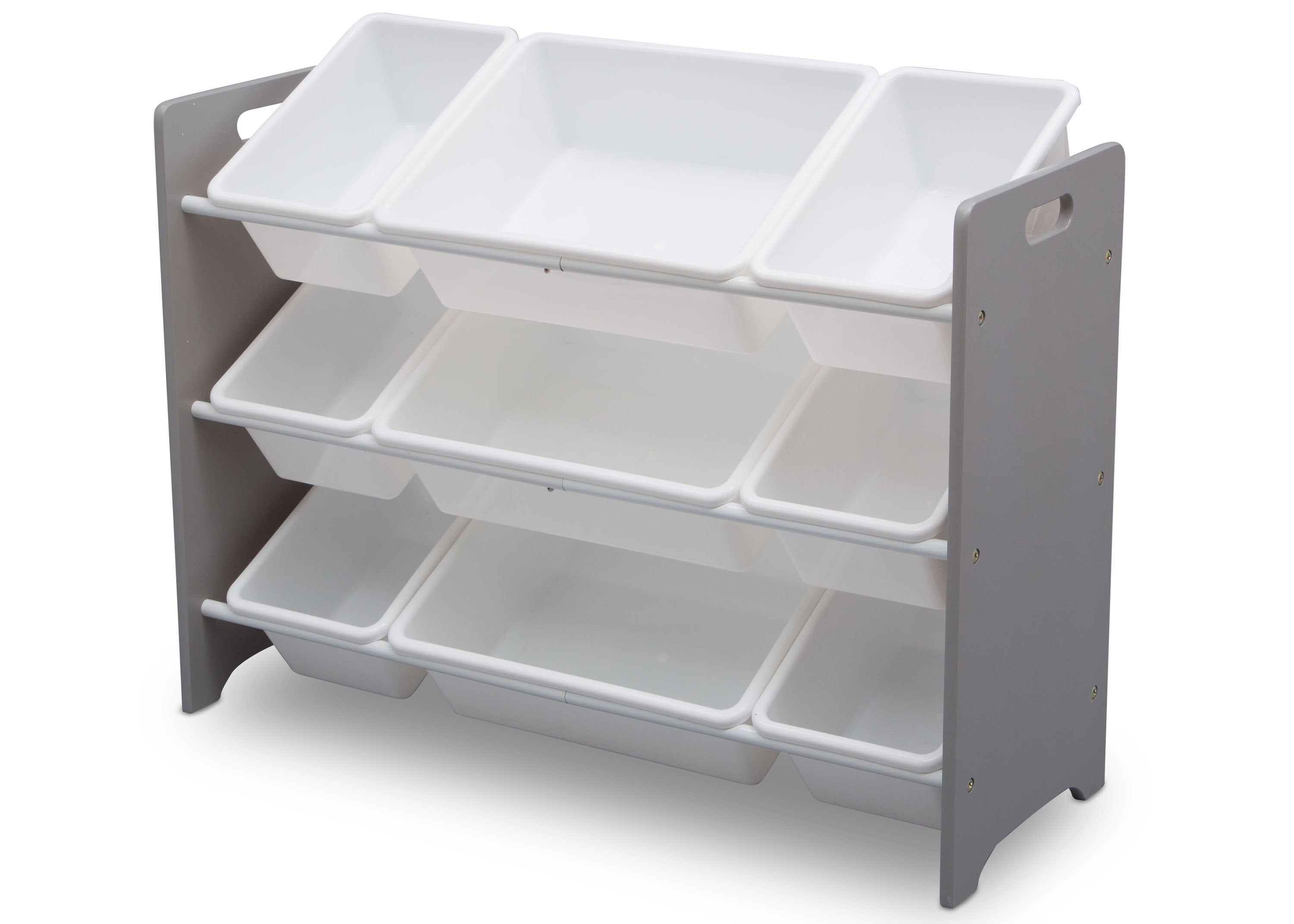 MySize 9 Bin Plastic Toy Organizer - Kids Room Storage Solution for Toys, Books & Crafts - Perfect for Playroom, Bedroom & Classroom Organization