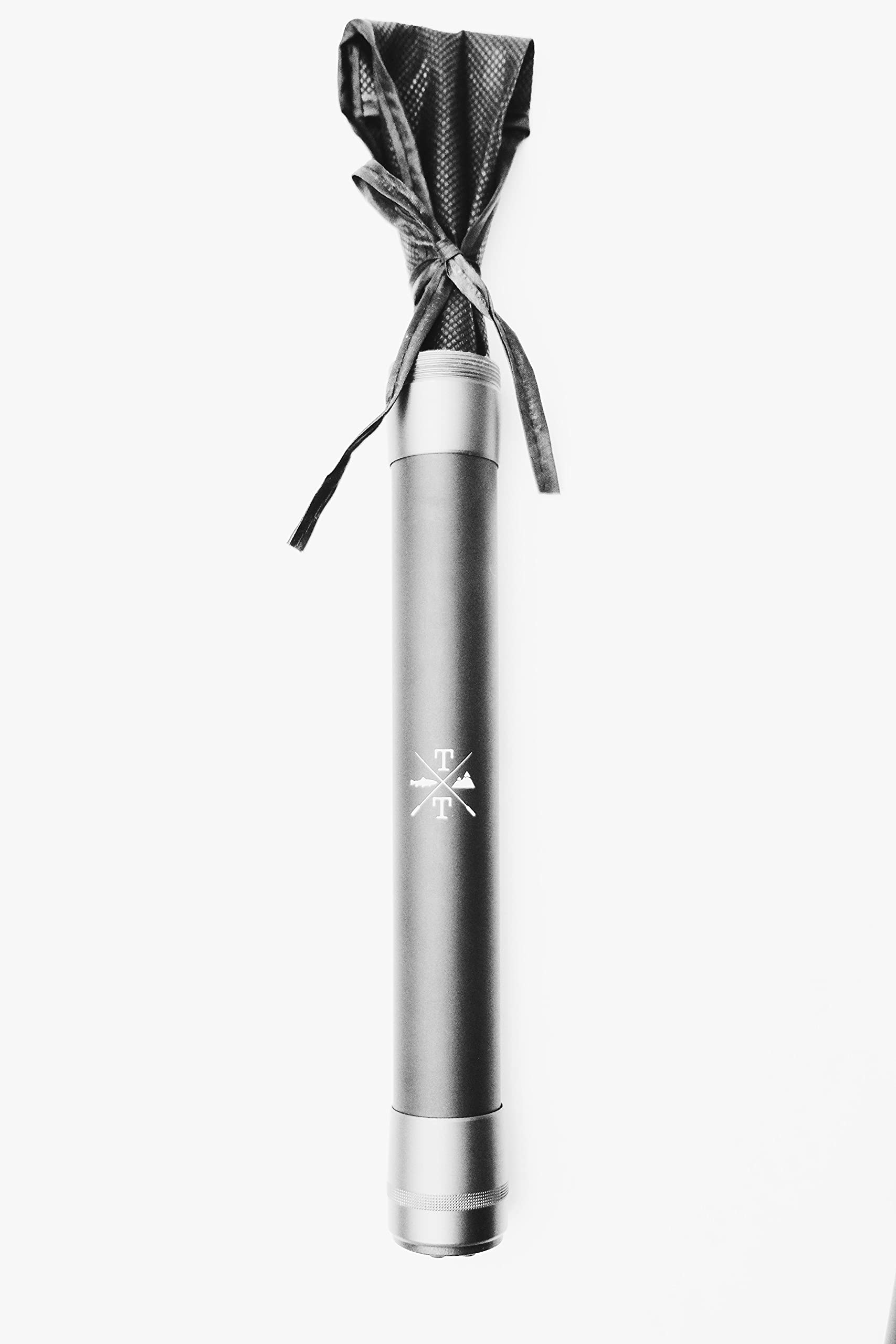CO. Tiny Ten 5-Foot Mini Ultralight Carbon Fiber Tenkara Fly Fishing Rod - Perfect for Backpacking, Stream Fishing & Travel Adventures