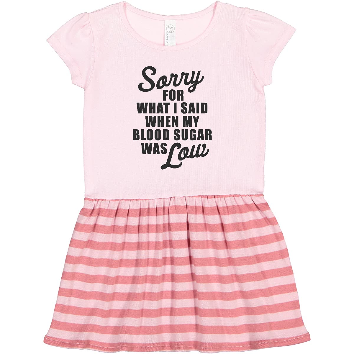 Diabetes Awareness Toddler Dress - Cute Outfit for Kids with Diabetes