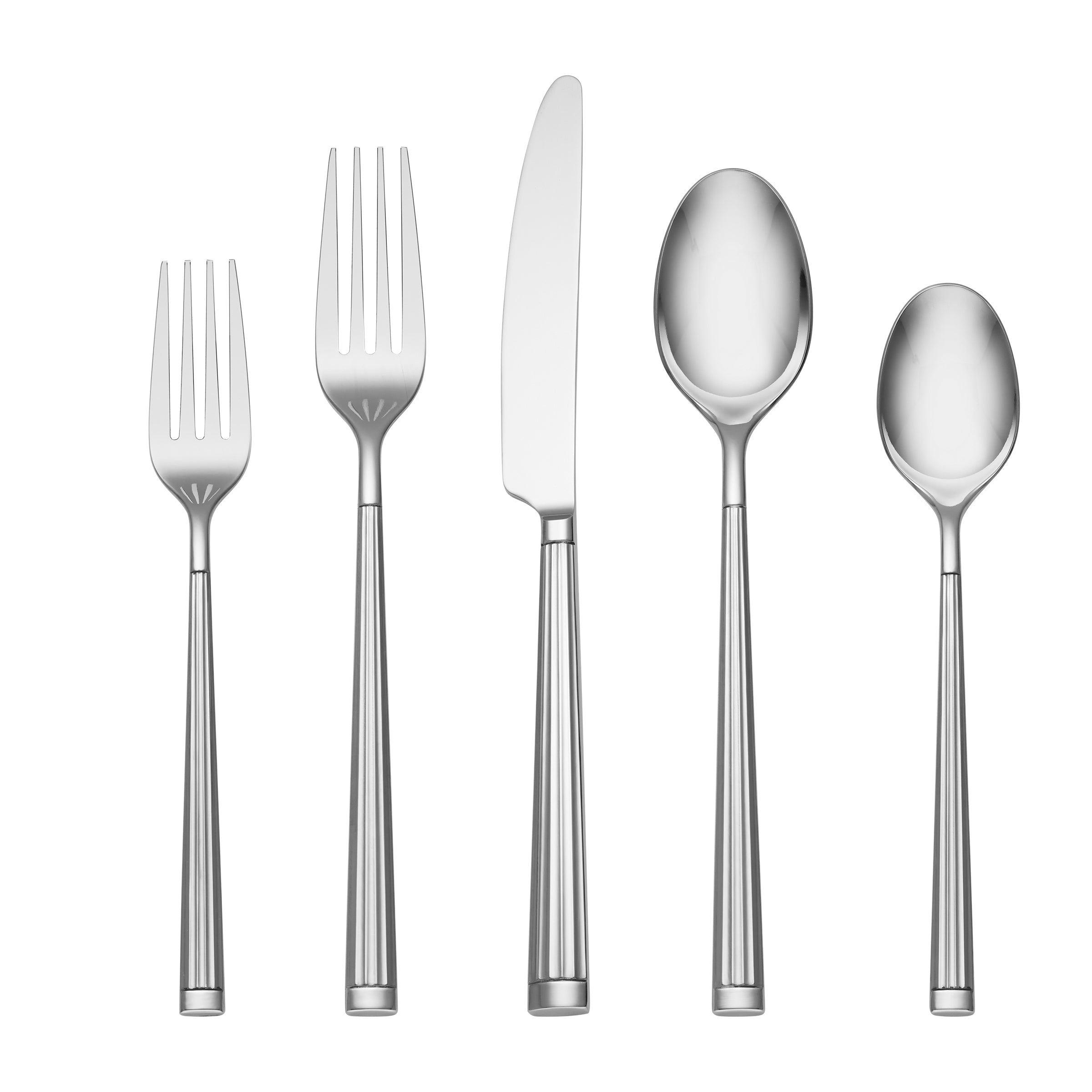 Premium Robyn 20-Piece Stainless Steel Flatware Set - Service for 4 - Elegant Dining Utensils for Everyday Use & Formal Occasions