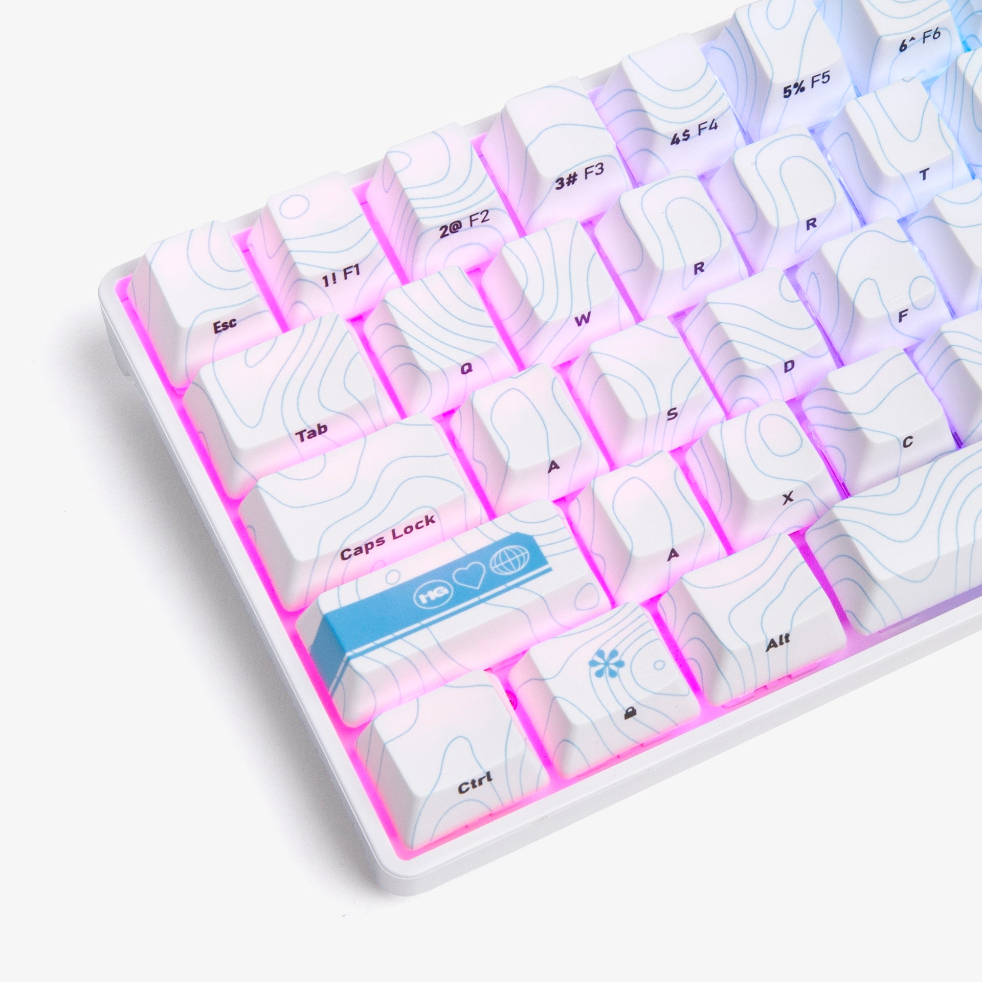 Premium Sandstone/Skystone Mechanical Keyboard - Ergonomic Design for Gaming & Typing | Perfect for PC, Mac, Laptop & Office Use